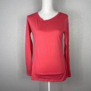 Women's Gap Salmon long sleeve shirt Medium